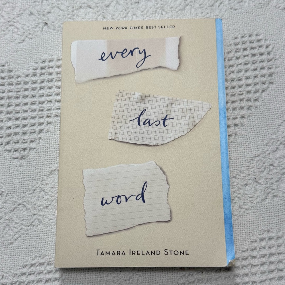 Every Last Word Book by Tamara Ireland Stone Paperback